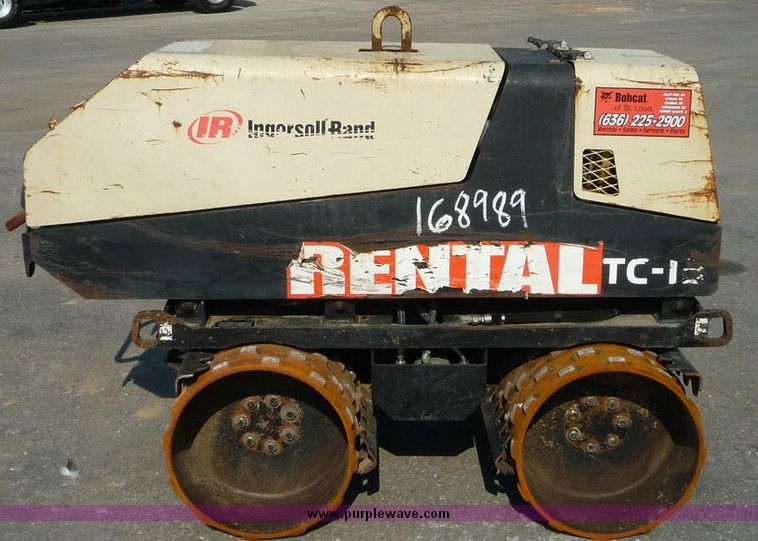 image for item 2041 2002 Ingersoll Rand TC-13 remote control trench compactor