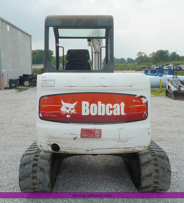 image for item 2050 2005 Bobcat 341G mini excavator