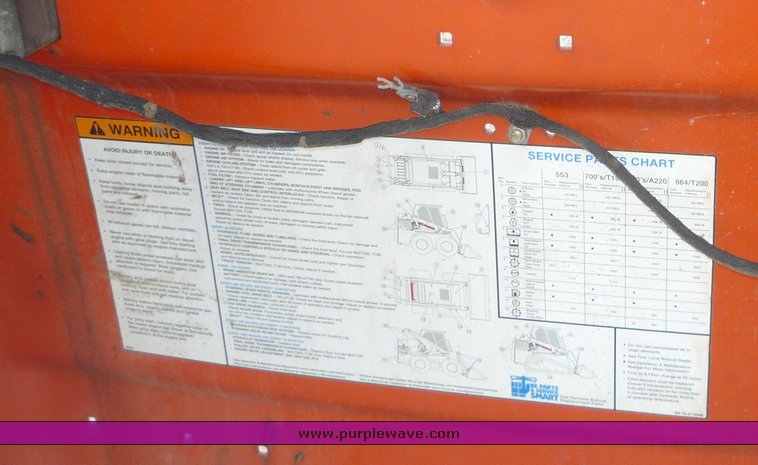 image for item 2054 2002 Bobcat S250 skid steer