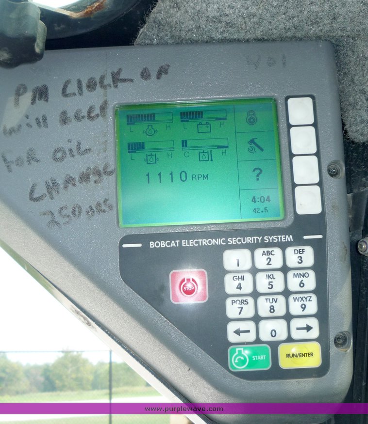 image for item 2055 2005 Bobcat T300 skid steer