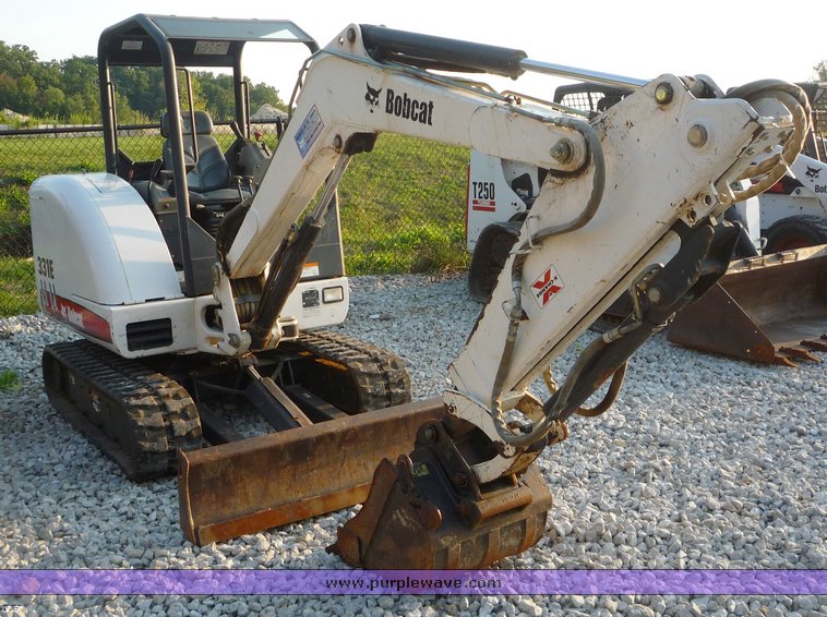image for item 2059 2005 Bobcat 331E excavator<br />&middot; 1,049 hours on gauge<br />&middot; 40 hp diesel engine<br />&middot; Key-less ignition