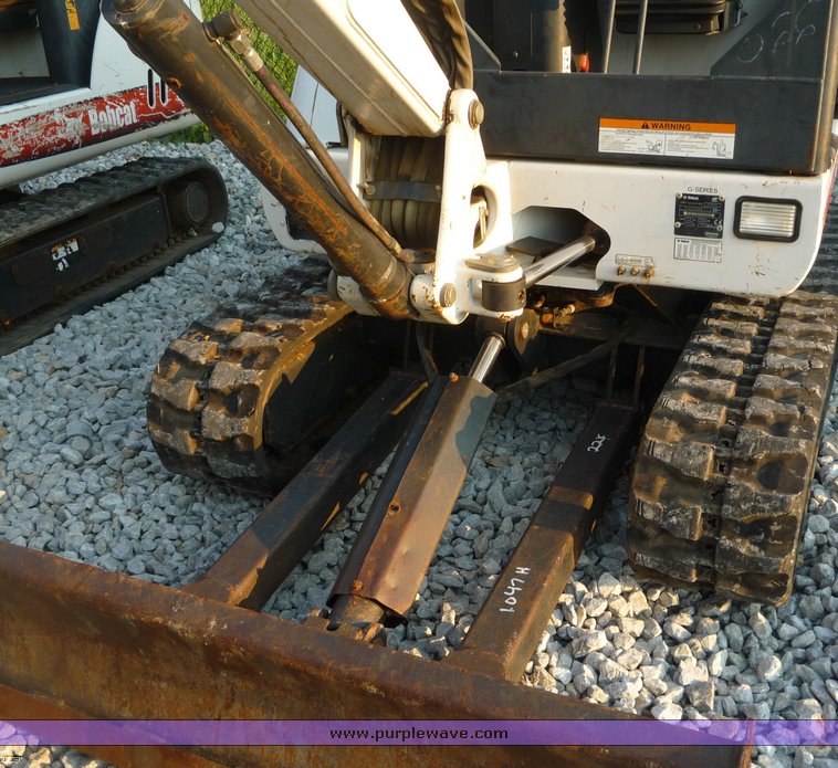 image for item 2059 2005 Bobcat 331E excavator<br />&middot; 1,049 hours on gauge<br />&middot; 40 hp diesel engine<br />&middot; Key-less ignition