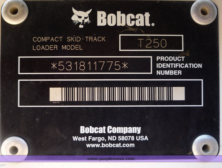 image for item 2271 2006 Bobcat T250 skid steer