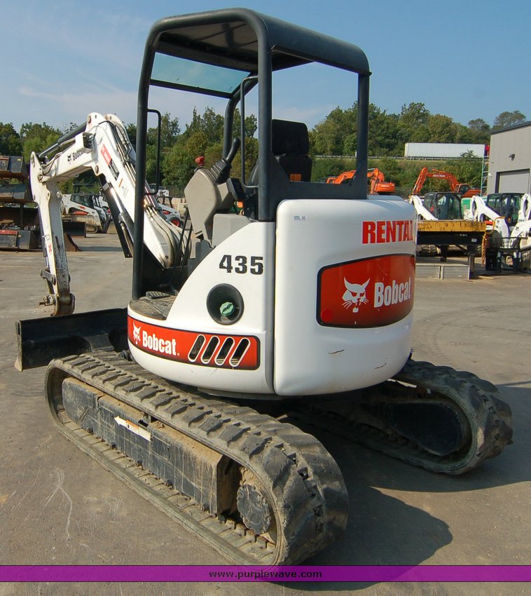 image for item 6004 2006 Bobcat 435G compact excavator