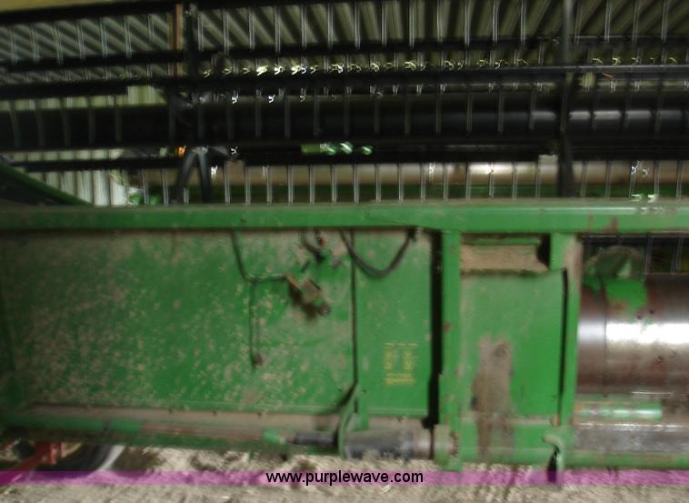 image for item 1300 1997 John Deere 925 flex platform with finger reel