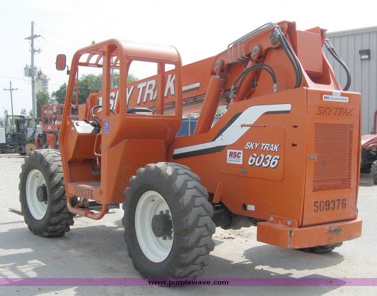 image for item 2192 2004 SkyTrak 6036 telehandler