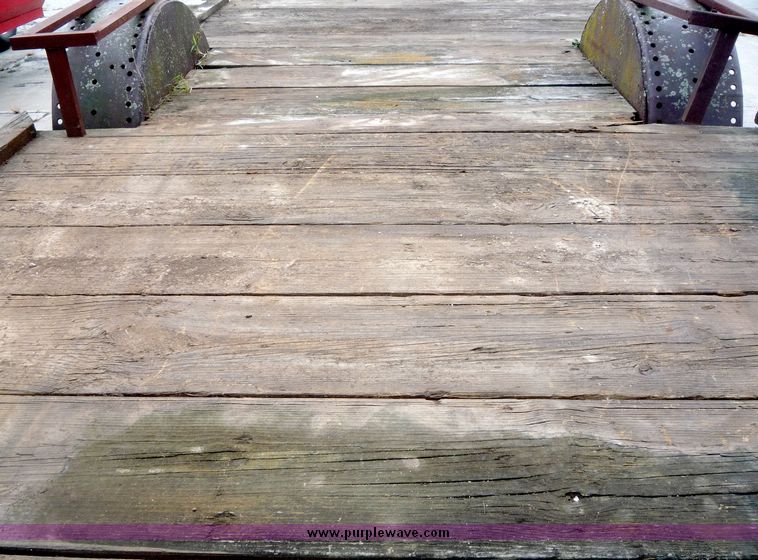 image for item 3594 Shop built single axle trailer