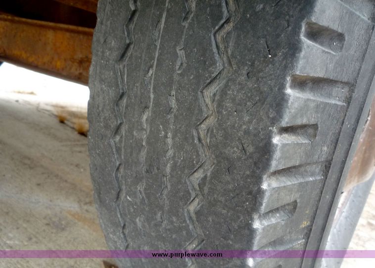 image for item 3594 Shop built single axle trailer