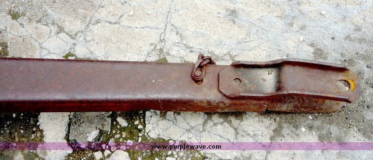 image for item 3597 Flat bed hay trailer