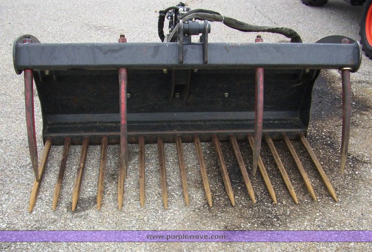 image for item 7171 Bobcat 60" utility farm forks with grapple