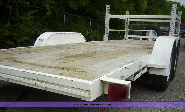image for item 7174 1991 Sams 22' tandem axle trailer