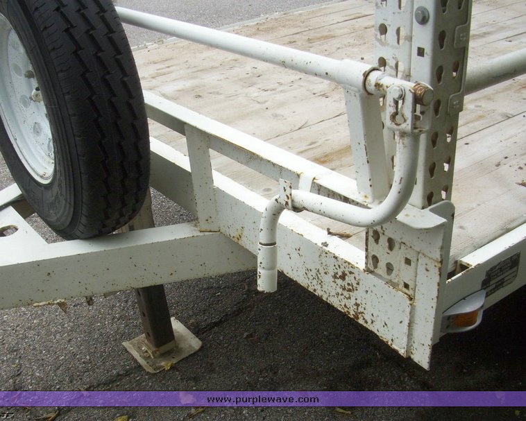 image for item 7174 1991 Sams 22' tandem axle trailer