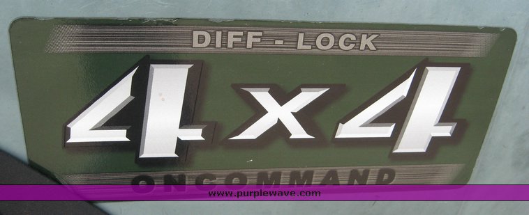 image for item 8652 Yamaha Rhino 4WD ATV