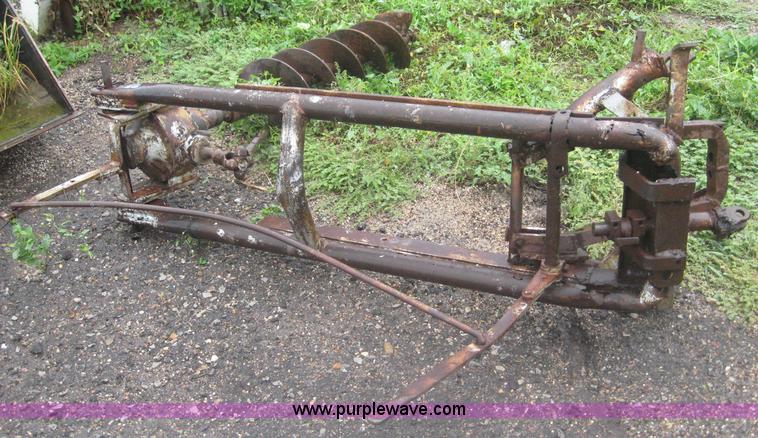 image for item 8655 Three point mount post hole digger