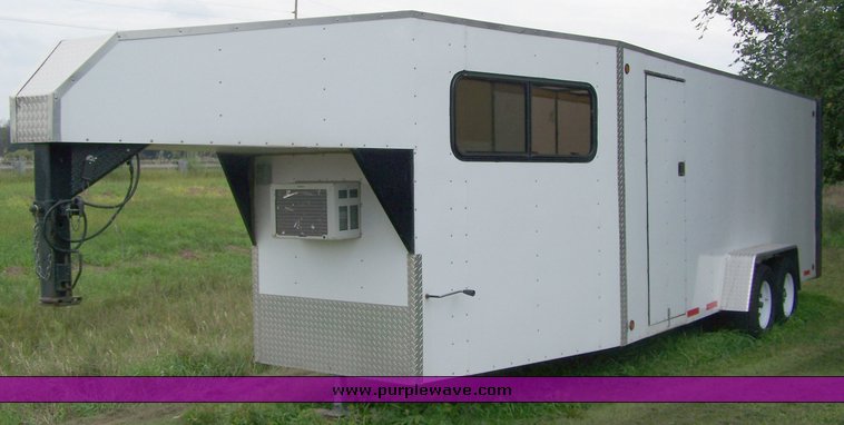 image for item 1200 2004 Farr 24' enclosed cargo trailer