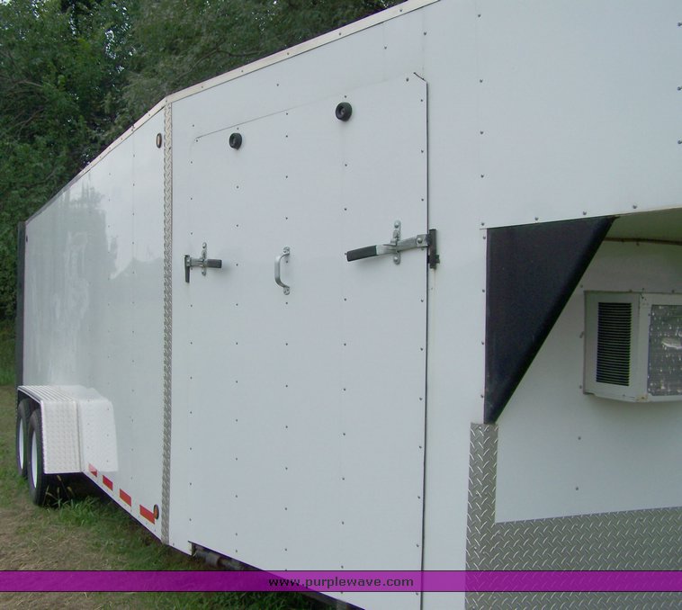 image for item 1200 2004 Farr 24' enclosed cargo trailer