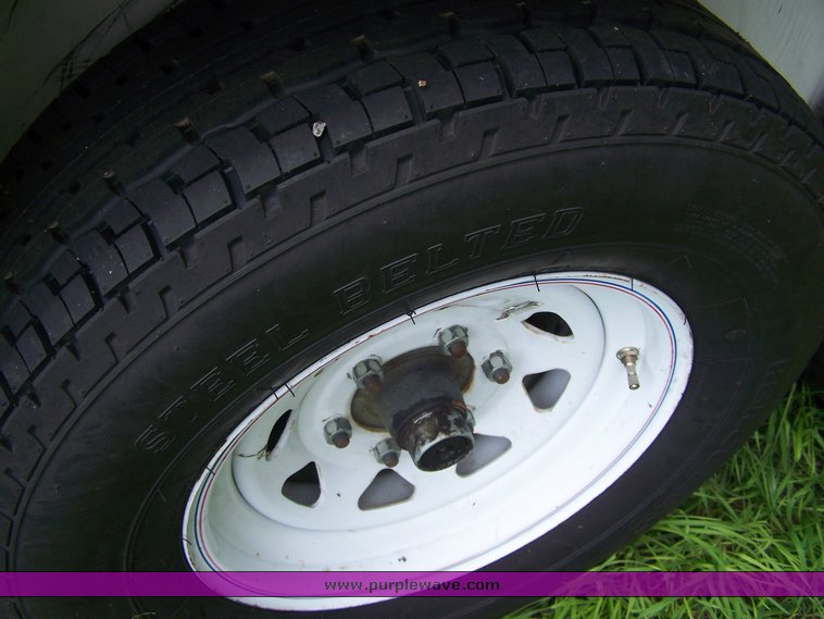 image for item 1200 2004 Farr 24' enclosed cargo trailer