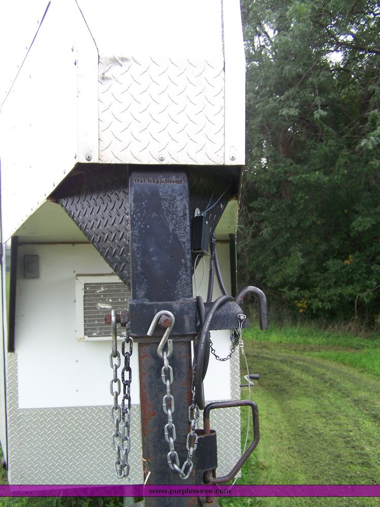 image for item 1200 2004 Farr 24' enclosed cargo trailer