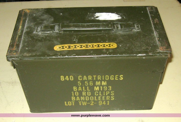 image for item 5583 (651) rounds of assorted .223 ammunition including