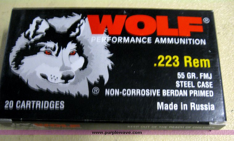 image for item 5583 (651) rounds of assorted .223 ammunition including