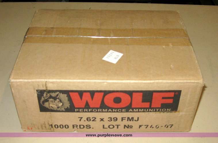 image for item 5591 (1,000) rounds of 7.62 x 39mm ammunition