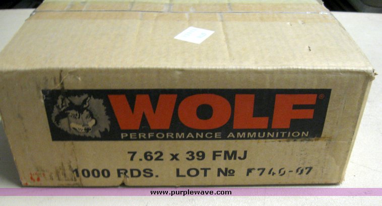 image for item 5591 (1,000) rounds of 7.62 x 39mm ammunition
