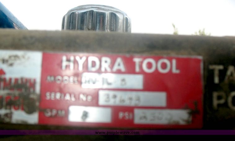 image for item 5921 Hydrapack HV-16-8 portable hydraulic pump