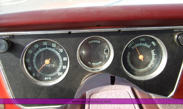 image for item 6010 1969 Chevrolet C/20 pickup truck