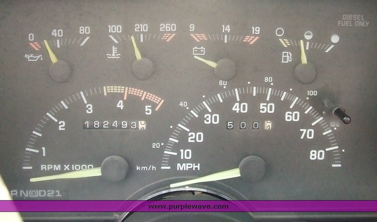 image for item 6011 1993 Chevrolet K2500 pickup truck