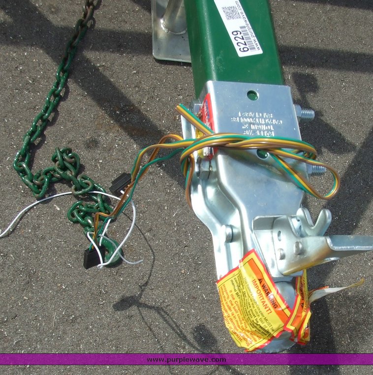 image for item 6229 Single axle heavy duty uutility trailer