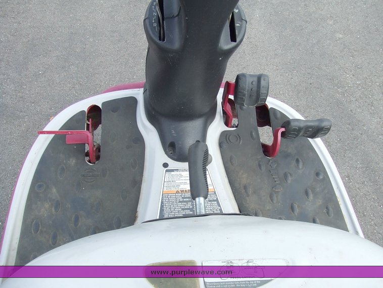 image for item 6231 White Outdoor Yard Bug riding mower with bagger assembly