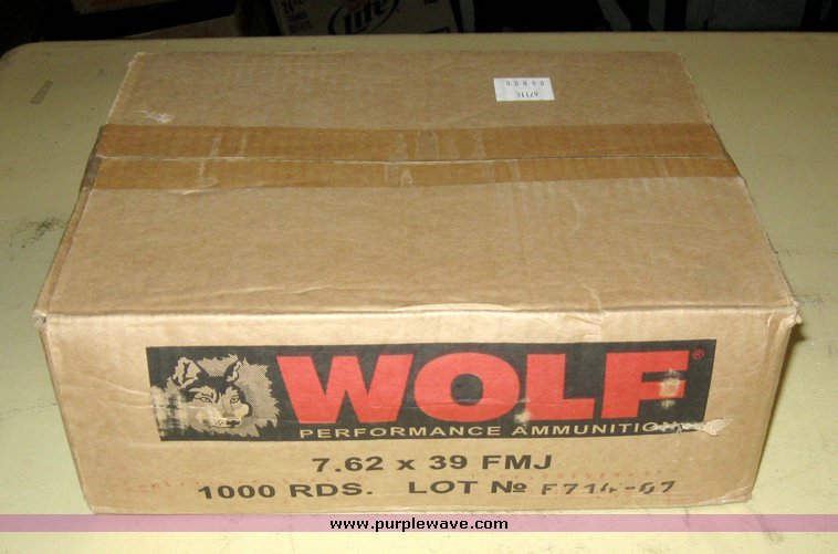 image for item 6588 (1,000) rounds of 7.62 x 39mm ammunition