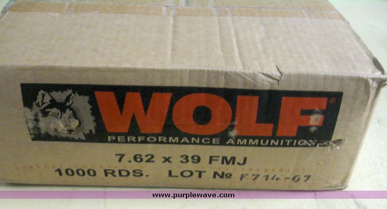 image for item 6588 (1,000) rounds of 7.62 x 39mm ammunition