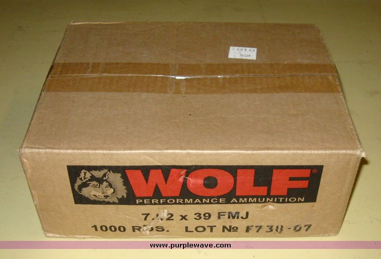 image for item 6589 (1,000) rounds of 7.62 x 39mm ammunition