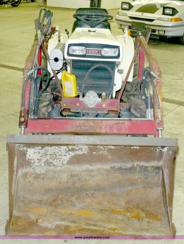 Bolens G154 utility tractor with loader and backhoe in Lee