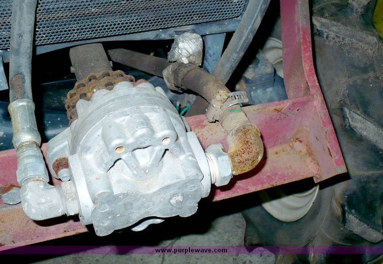 image for item 8561 Bolens G154 utility tractor with loader and backhoe