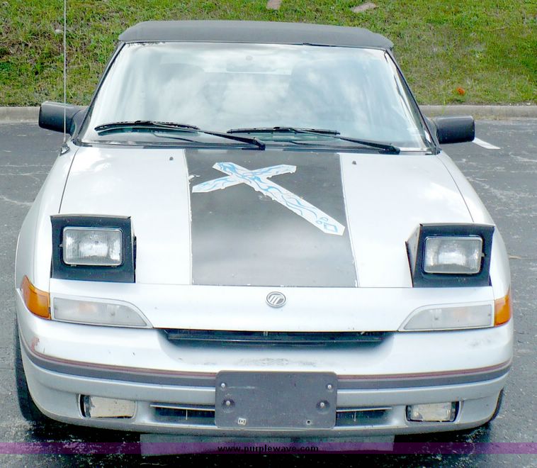 image for item 8564 1991 Mercury Capri XR2 convertible