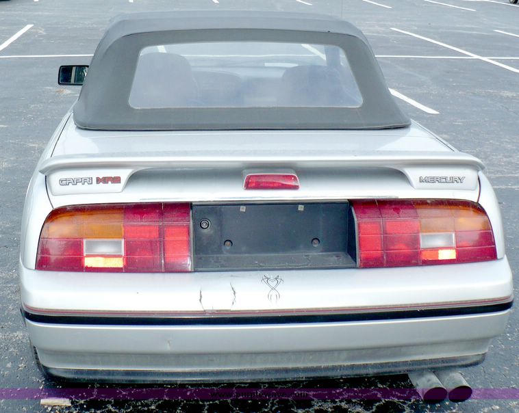image for item 8564 1991 Mercury Capri XR2 convertible