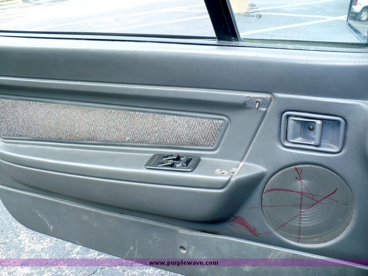 image for item 8564 1991 Mercury Capri XR2 convertible