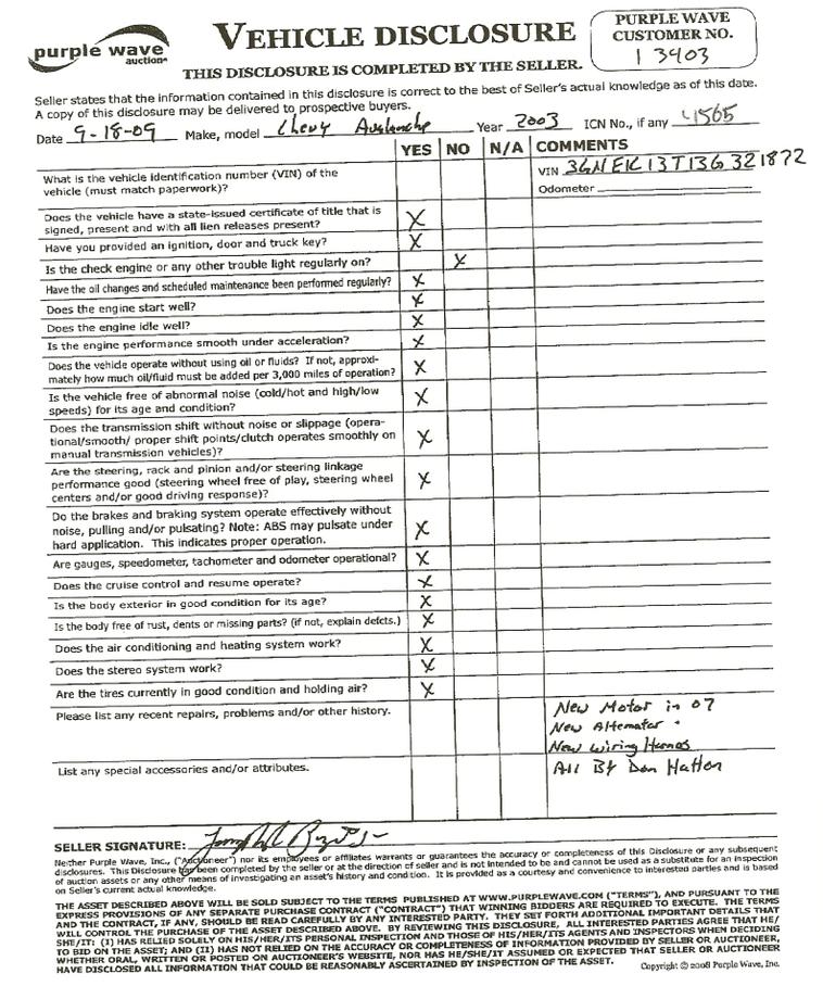 image for item 4565 2003 Chevrolet Avalanche K1500