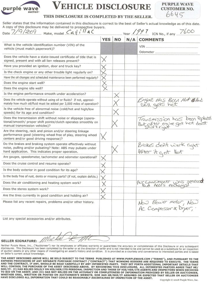 image for item 7600 1997 Cadillac Deville