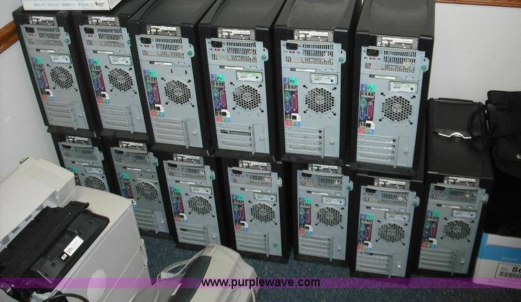 image for item 3654 (14) Gateway E-4100 desktop computers