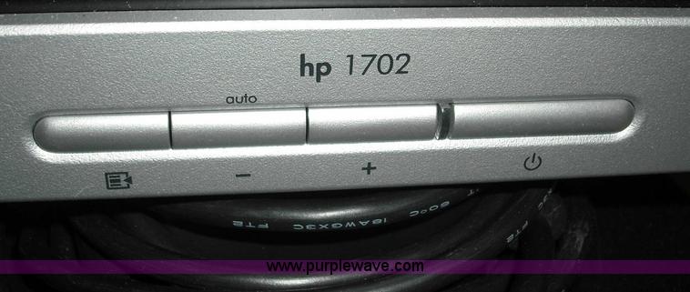 image for item 3656 (2) HP LCD monitors