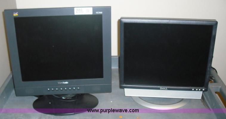 image for item 3660 (2) LCD monitors