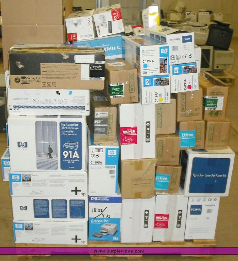 image for item 7425 Pallet of toner cartridges
