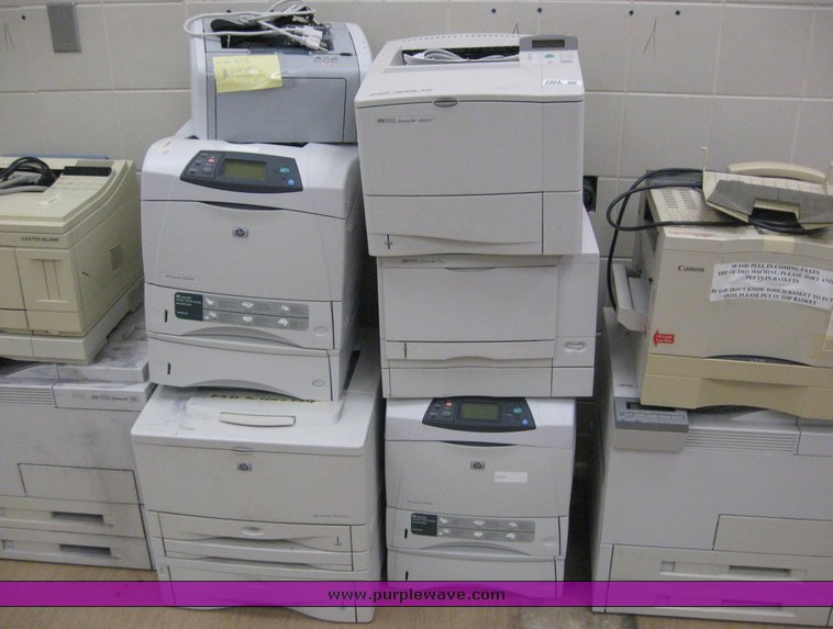 image for item 7448 Assorted printers and computer supplies