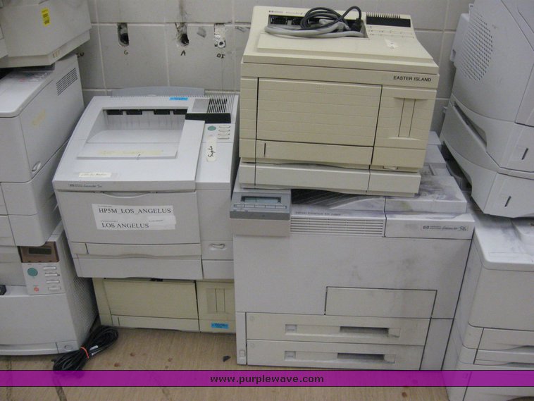 image for item 7448 Assorted printers and computer supplies