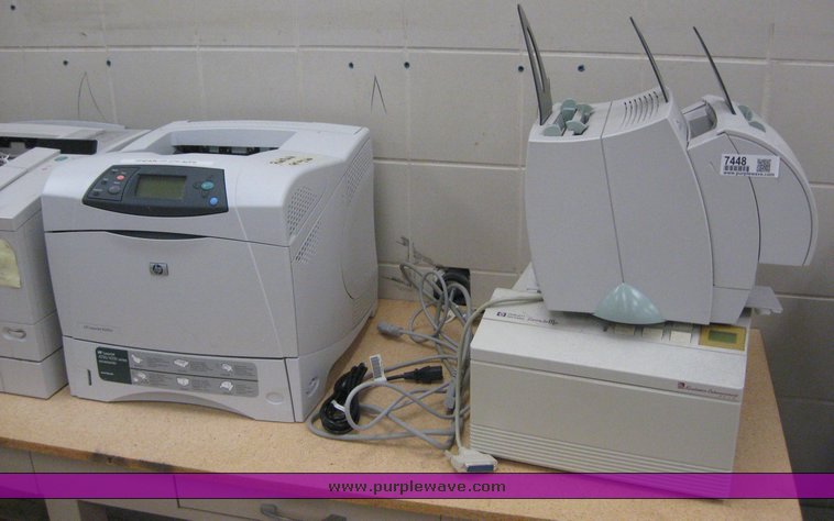 image for item 7448 Assorted printers and computer supplies