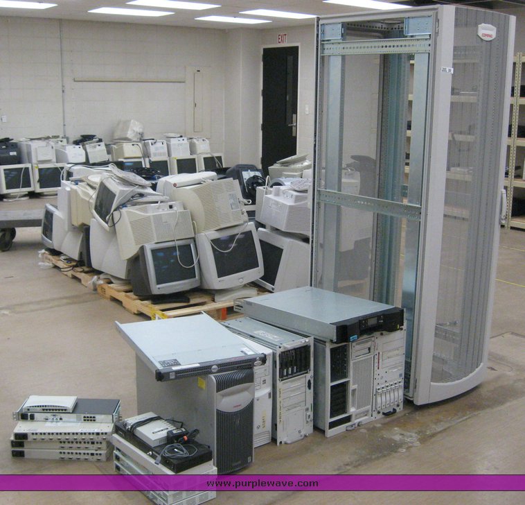 image for item 7449 Assorted servers and server rack