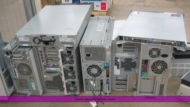 image for item 7449 Assorted servers and server rack